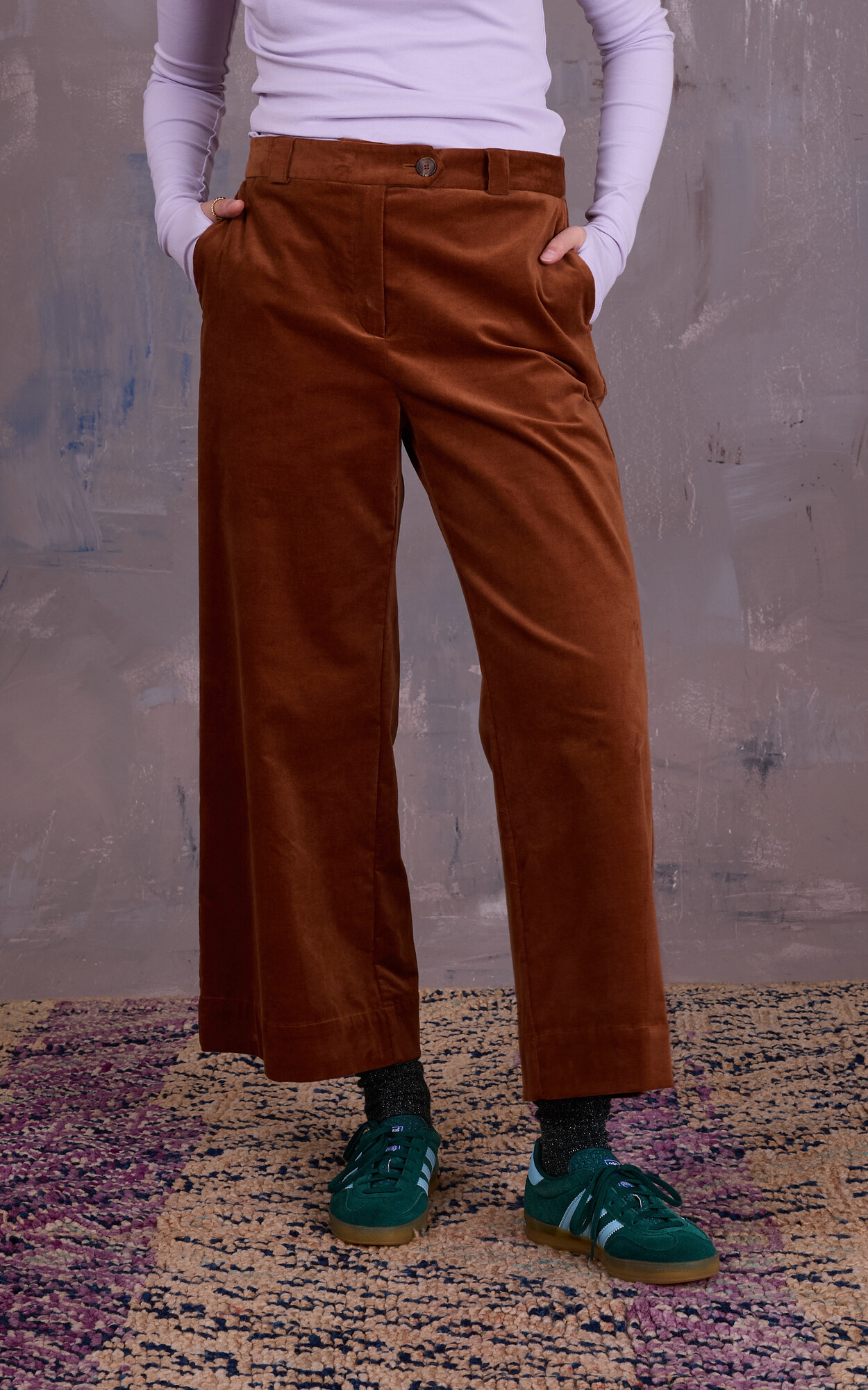 Roestbruin Broek