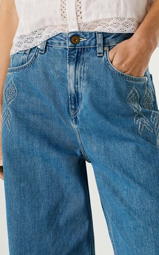 Blauw Jeansbroek image