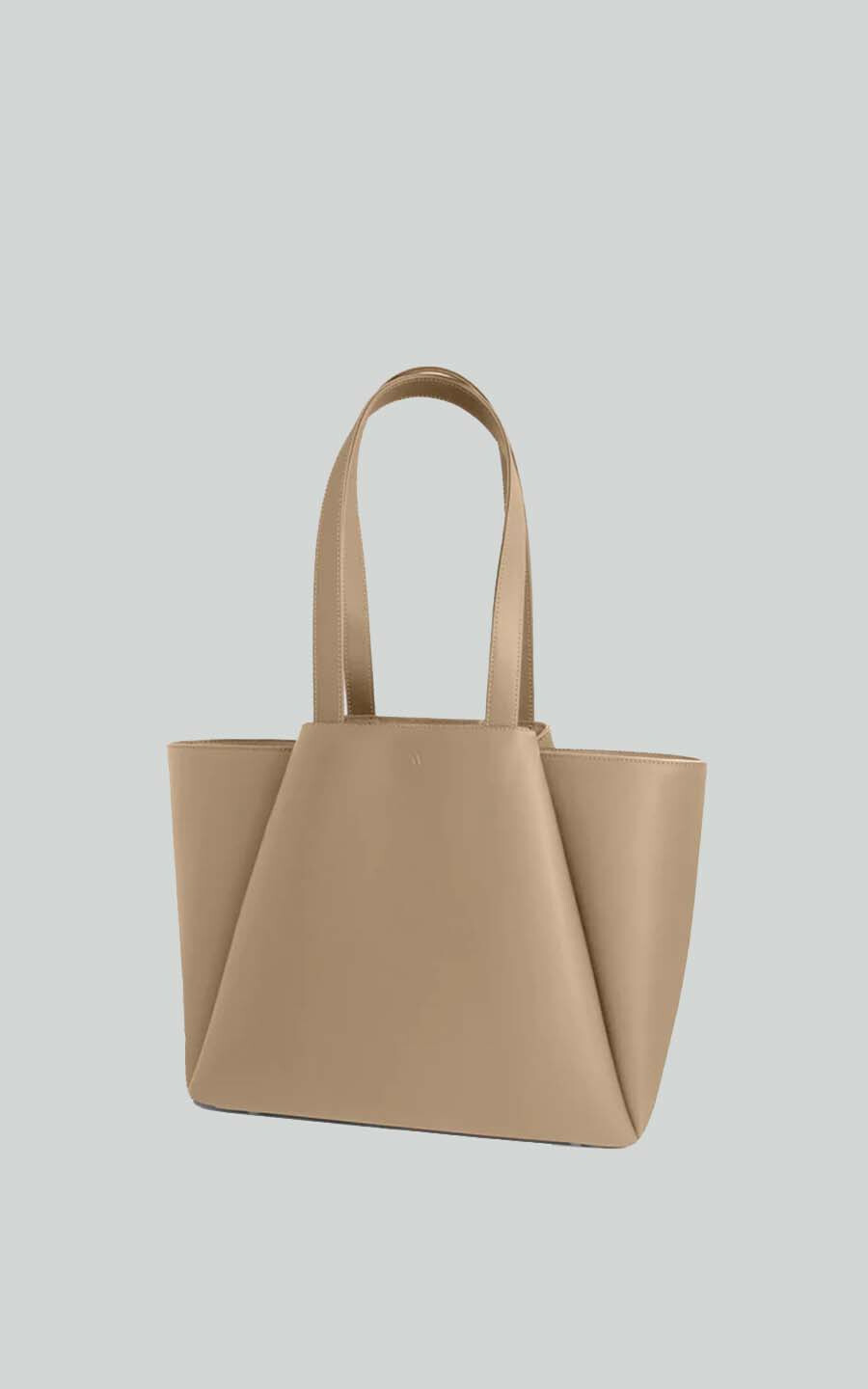 Taupe Schoudertas