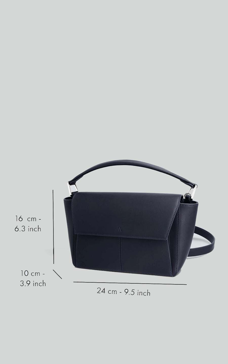 Donkerblauw Cross body image