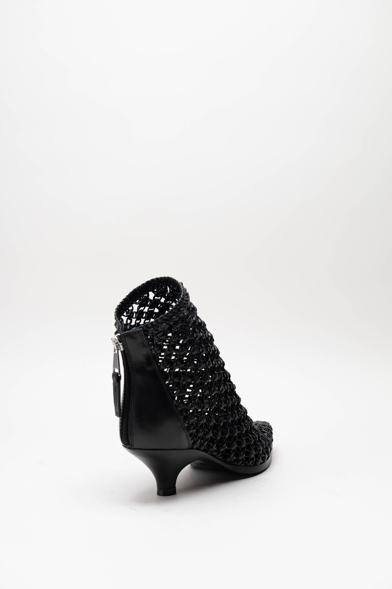 Zwart Enkellaars hak image