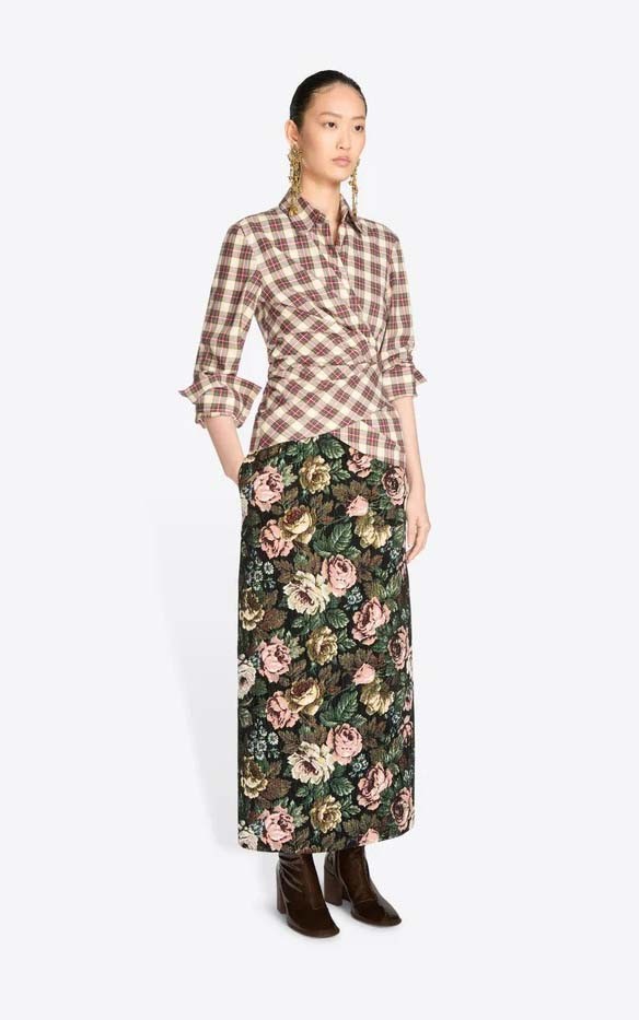 Donkerrood Blouse image