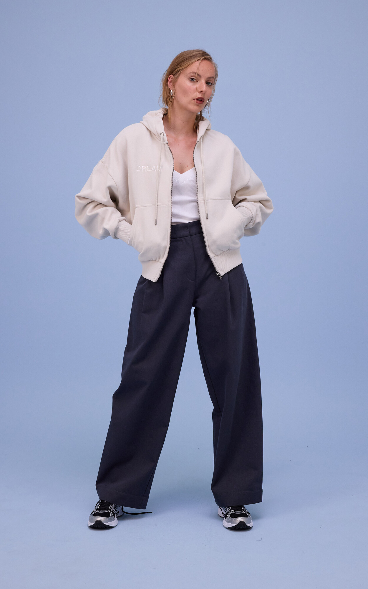 Donkerblauw Broek image