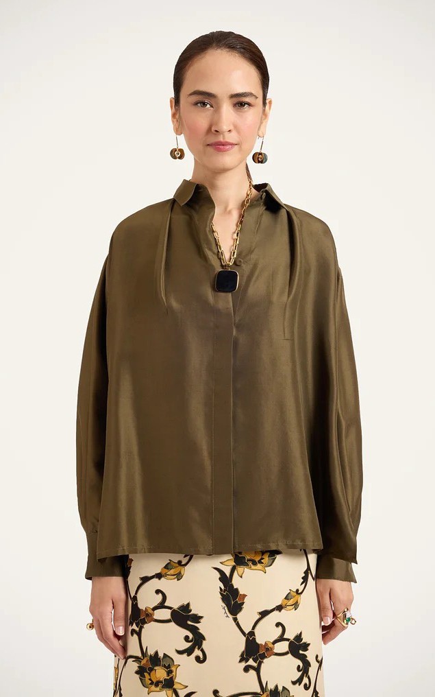 Kaki Blouse