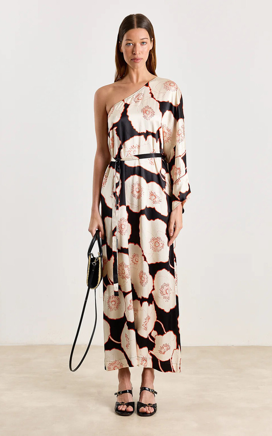 Beige Jurk