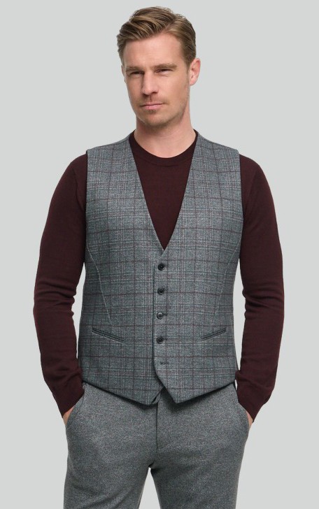 Grijs Gilet