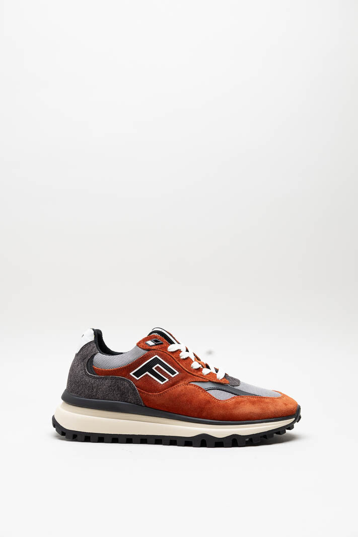 Roodbruin Sneaker
