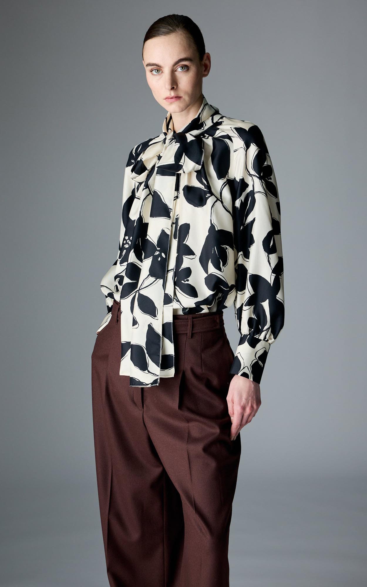 Donkerbruin Broek