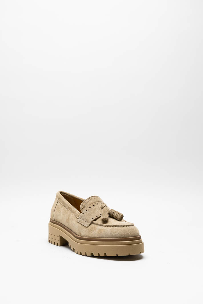 Beige Mocassin