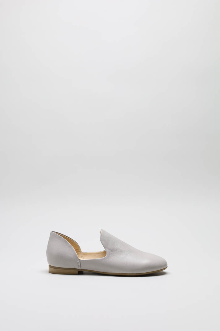 Lichtgrijs Mocassin