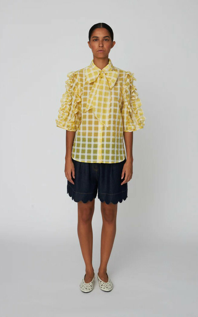 Geel Blouse