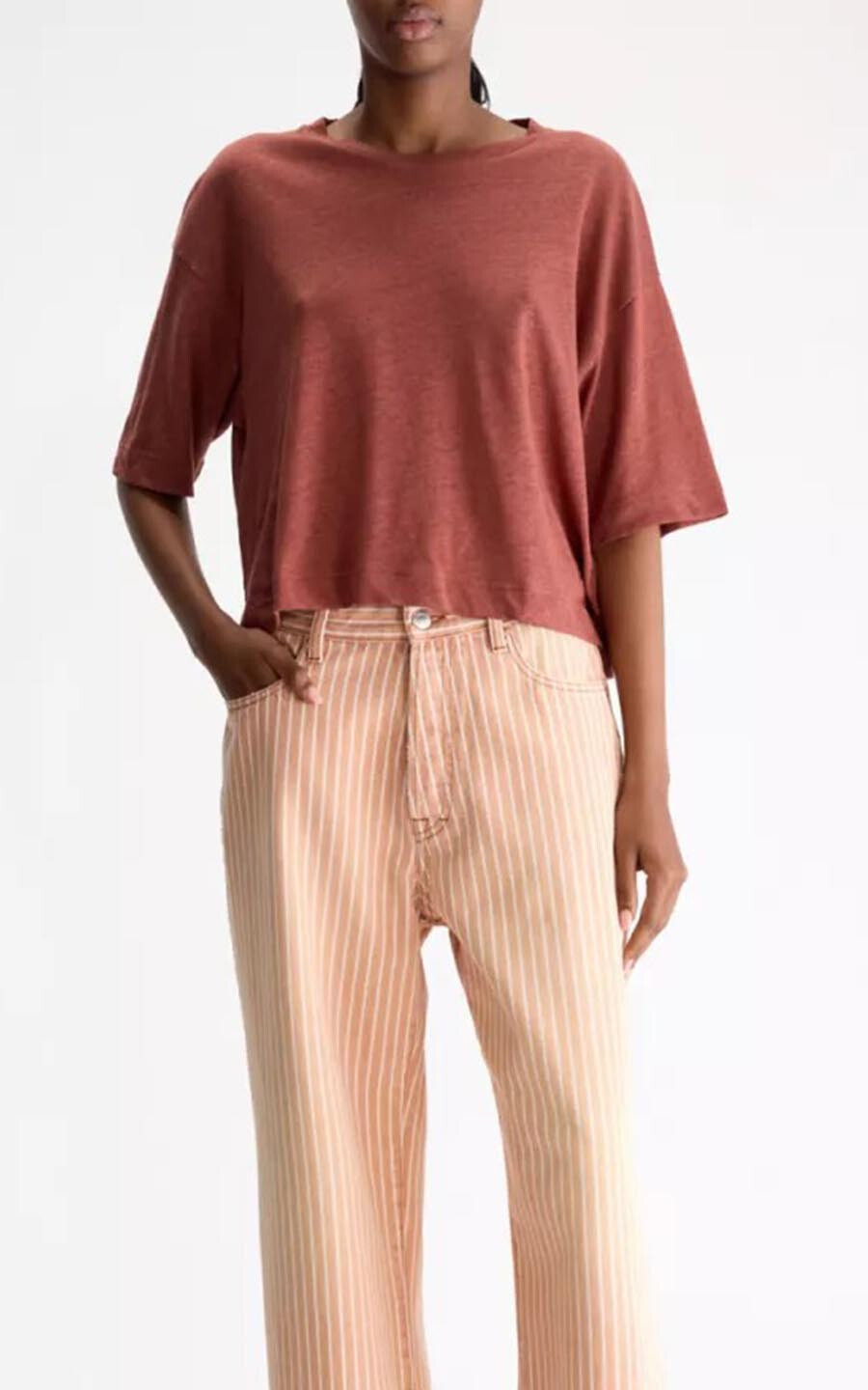 Roestbruin T-shirt/top image