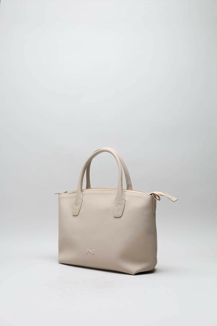 Beige Handtas