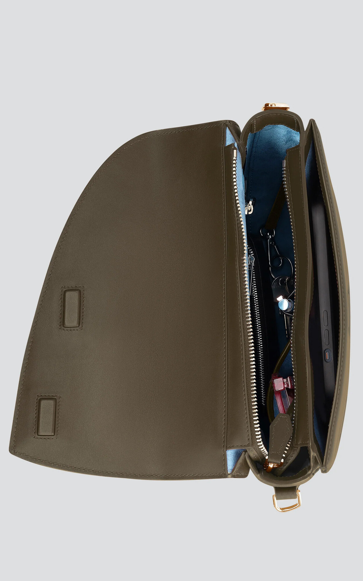 zoom in on Kaki Cross body image Kaki Cross body image