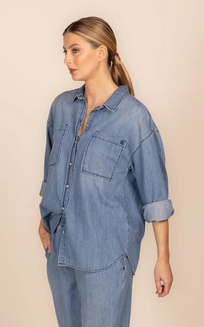 Blauw Hemd