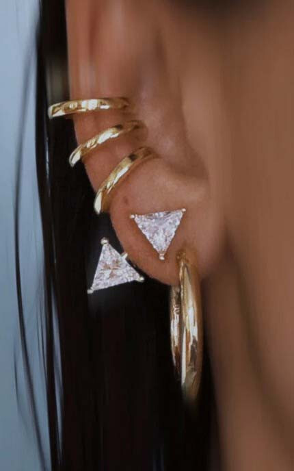 Goud Oorbellen image