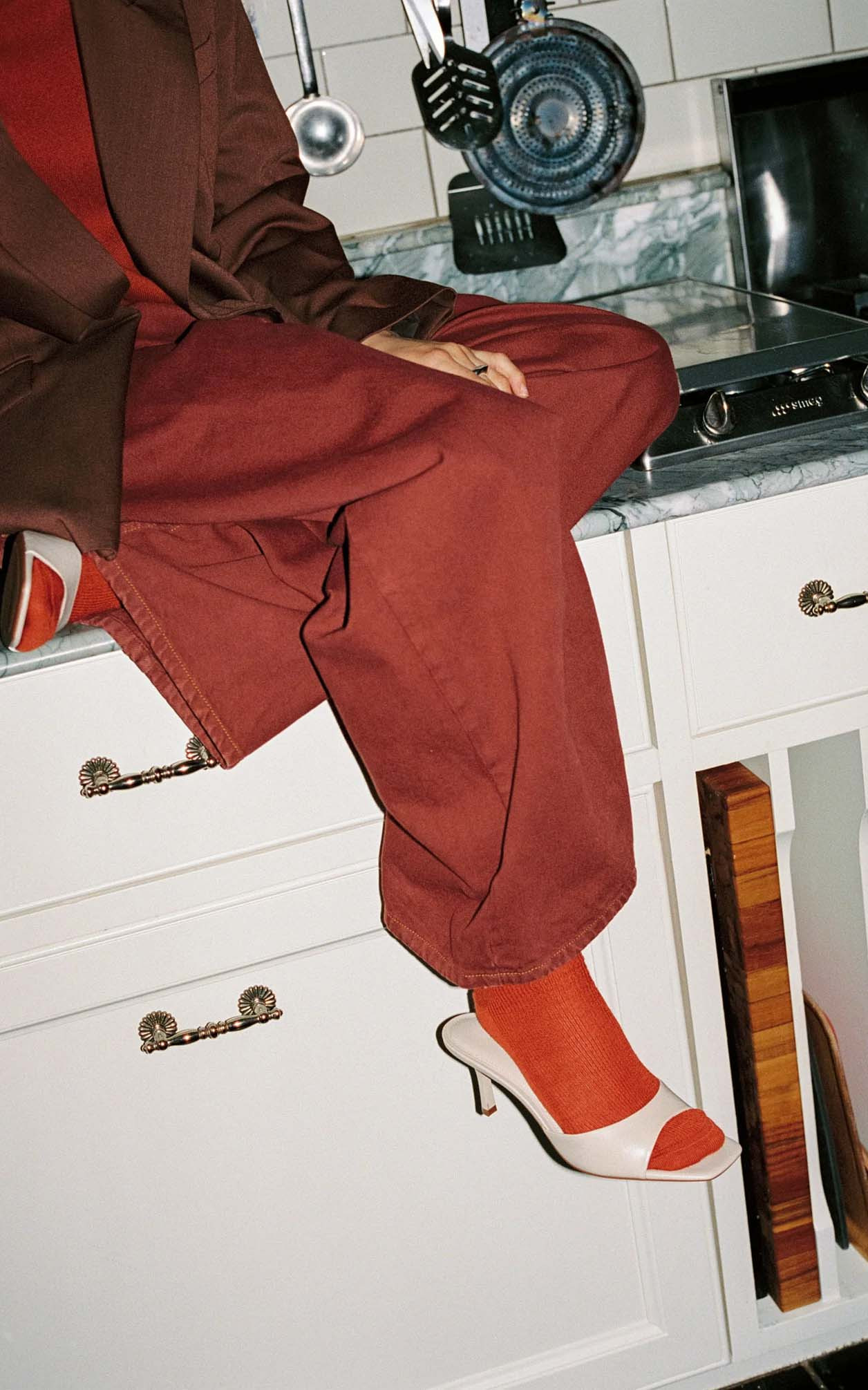 Roestbruin Broek image