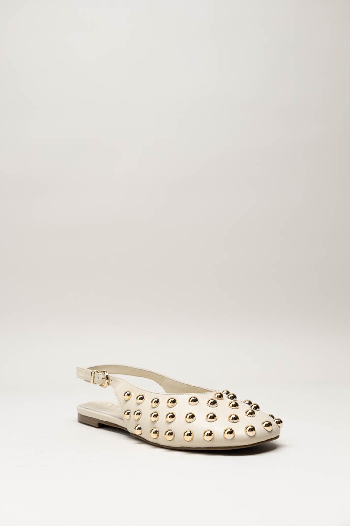 Lichtbeige Ballerina