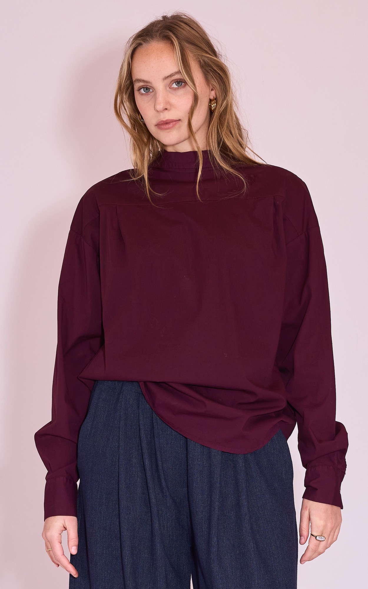 Aubergine Hemd