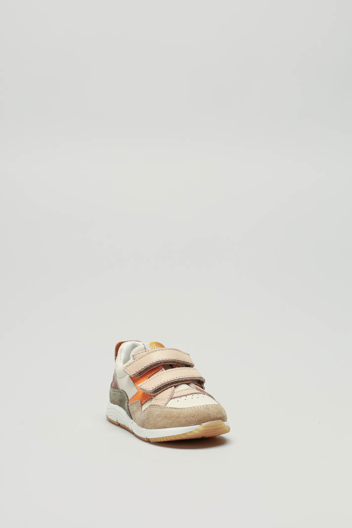 Beige Velcro schoen