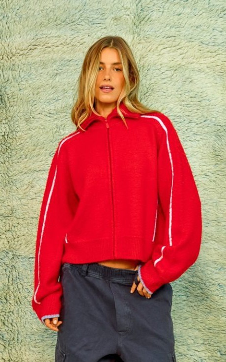 Rood Cardigan