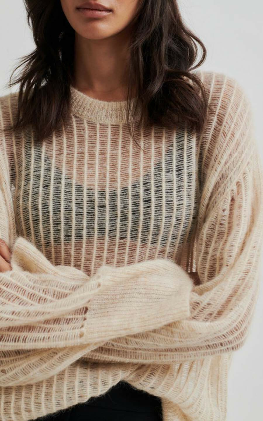Beige Sweater/trui