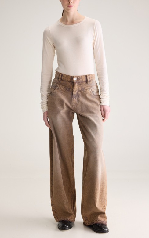 Bruin Jeansbroek image