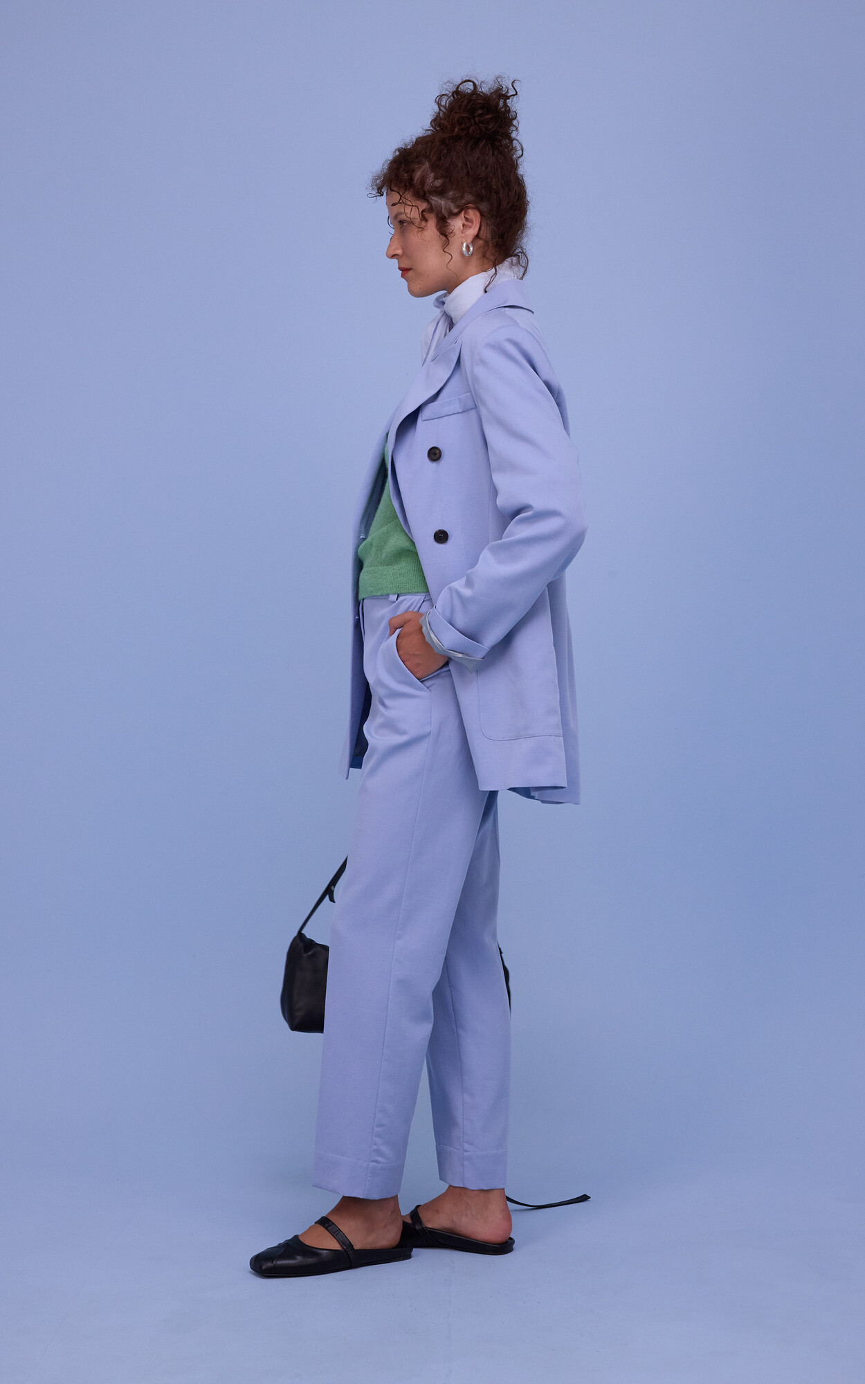 Lichtblauw Blazer image