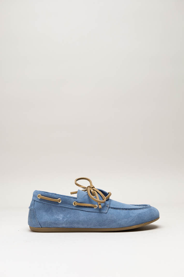 Blauw Bootschoen