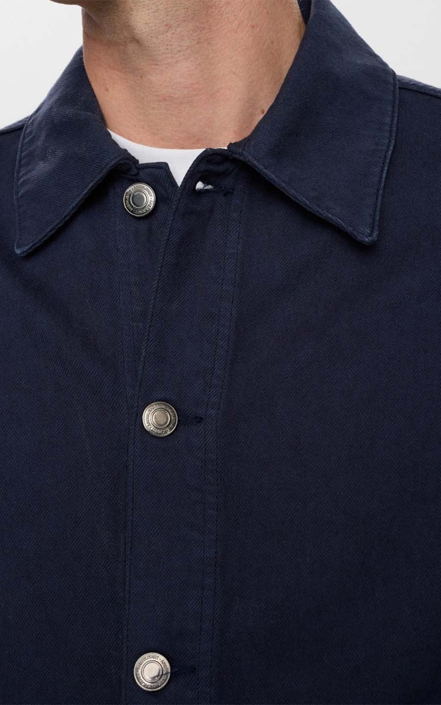 Marineblauw Overshirt image