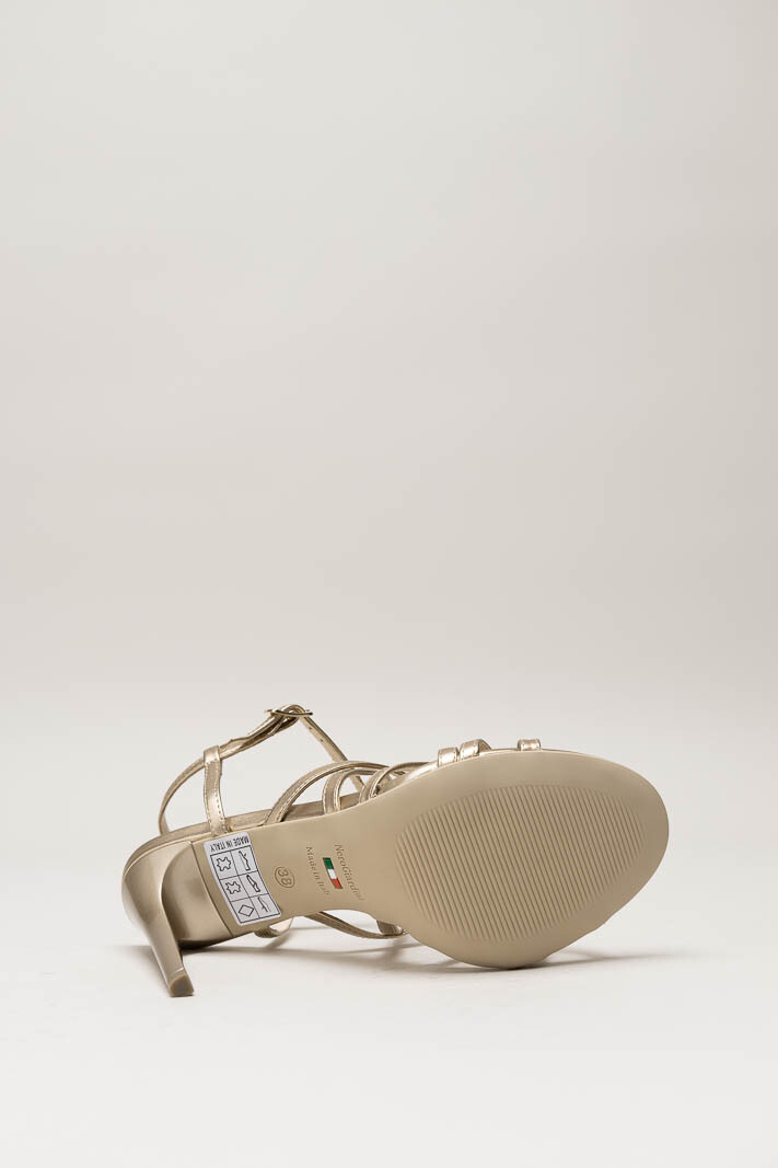 Goud Sandaal hak image