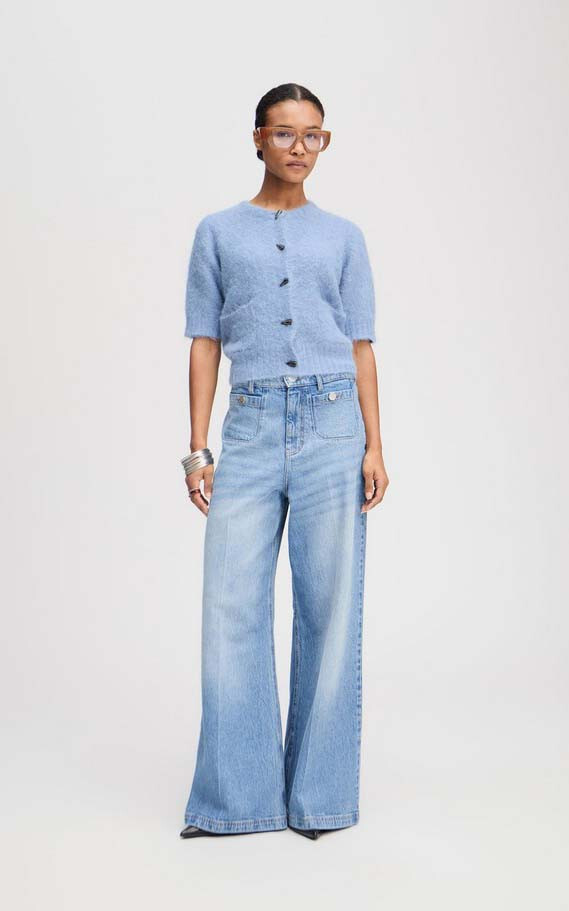 Blauw Sweater/trui