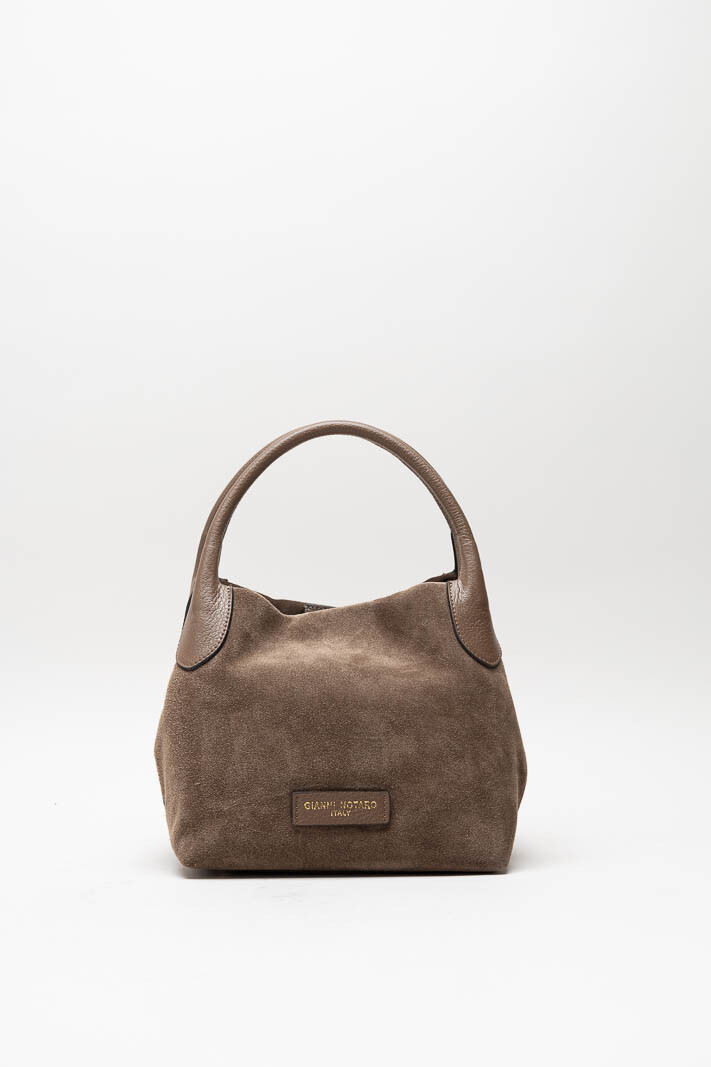 Taupe Handtas