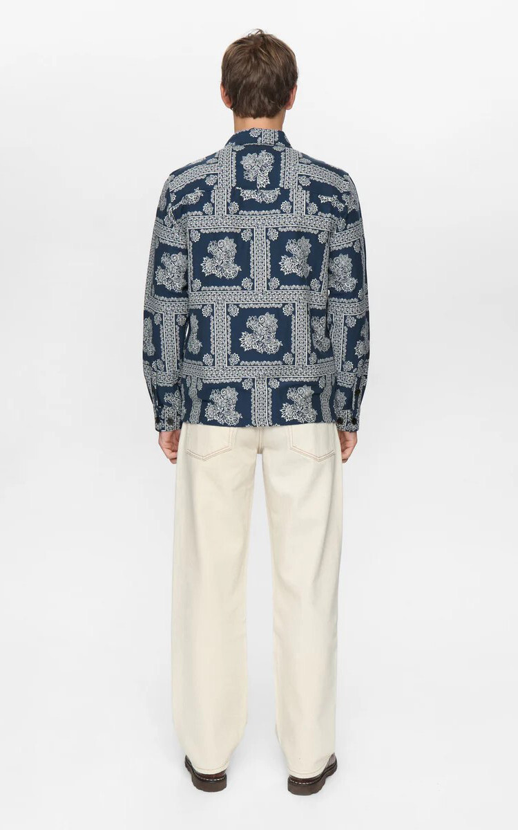 Blauw Overshirt image