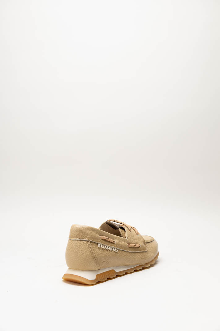 Donkerbeige Veterschoen image