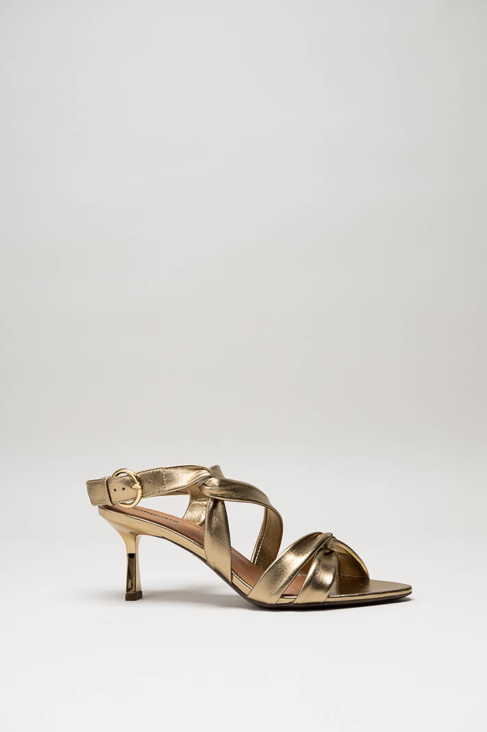 Goud Sandaal hak