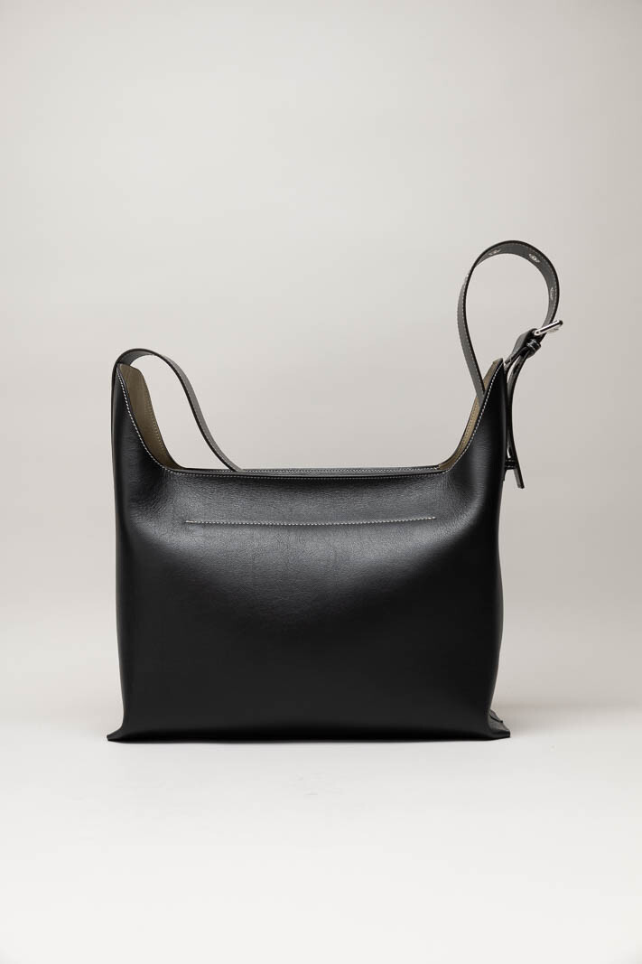 Zwart Schoudertas image