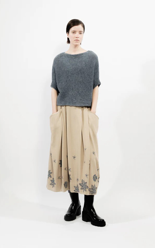 Beige Rok