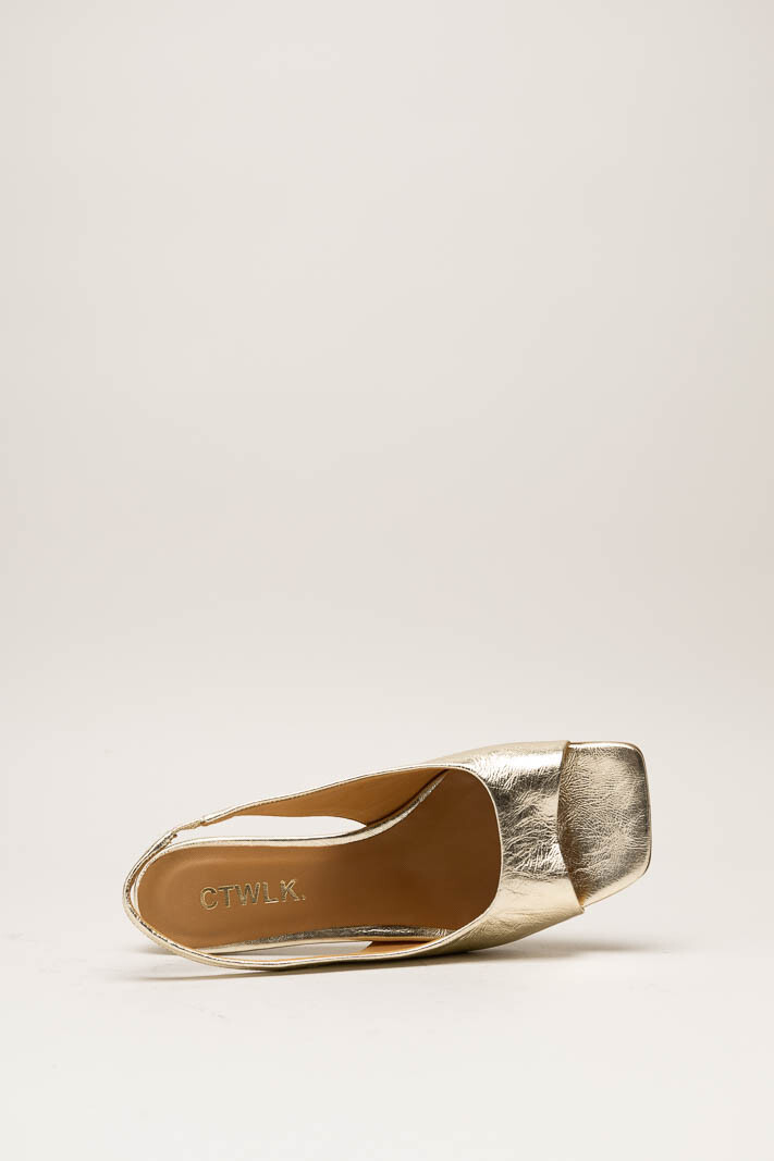 Goud Sandaal hak image