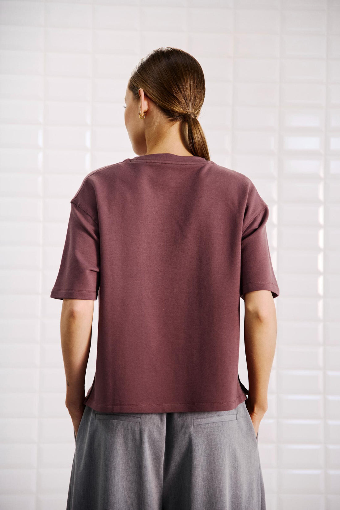 Bordeaux T-shirt/top