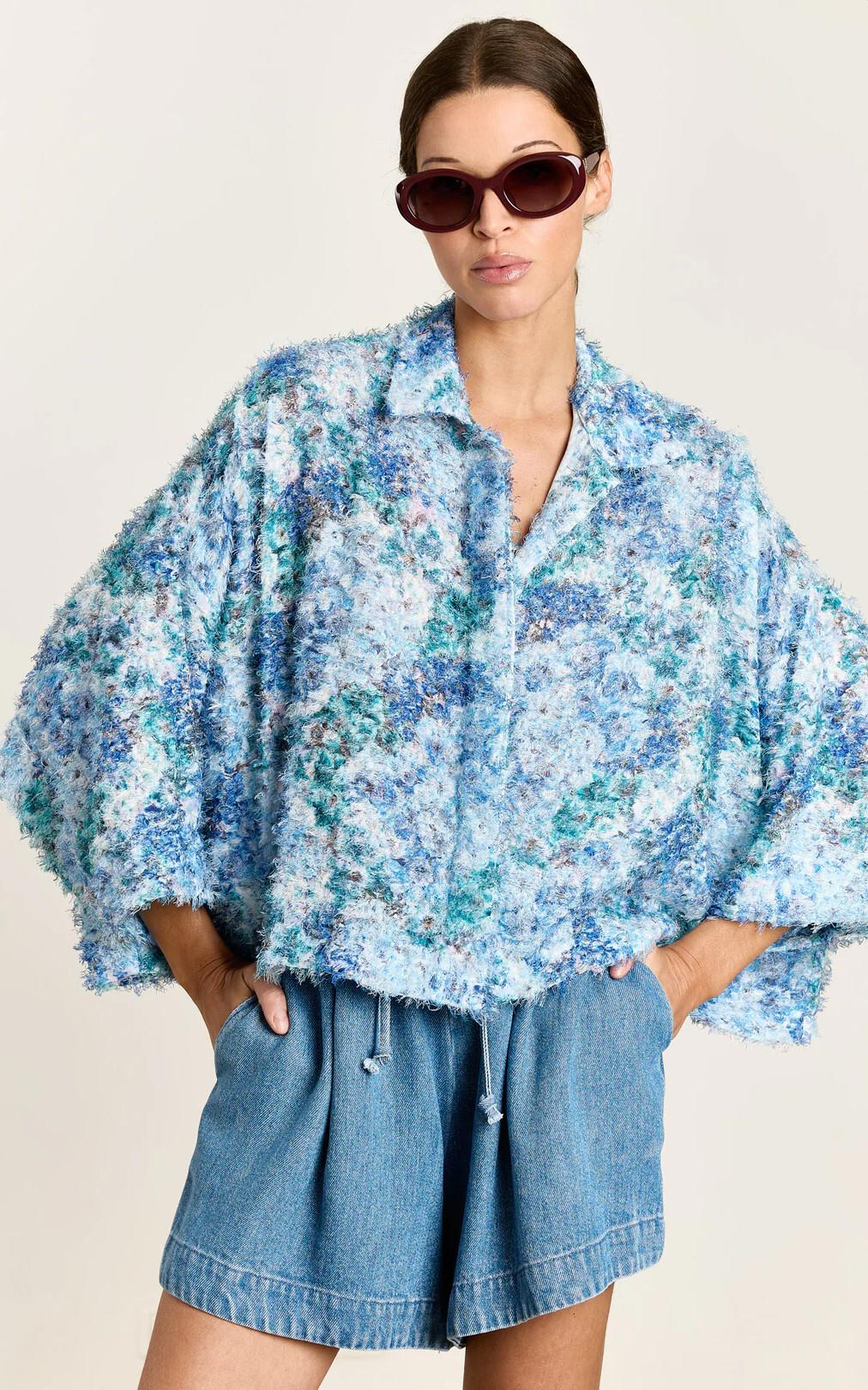 Blauw Blouse
