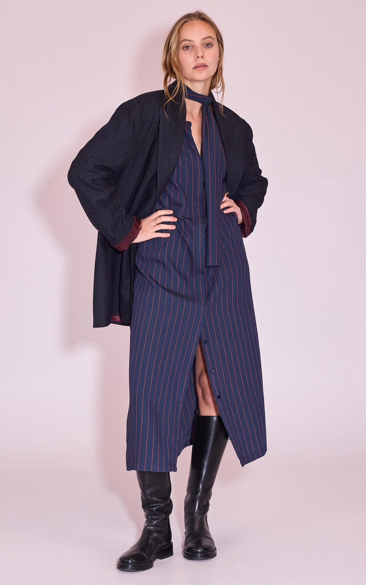 Blauw Jurk image