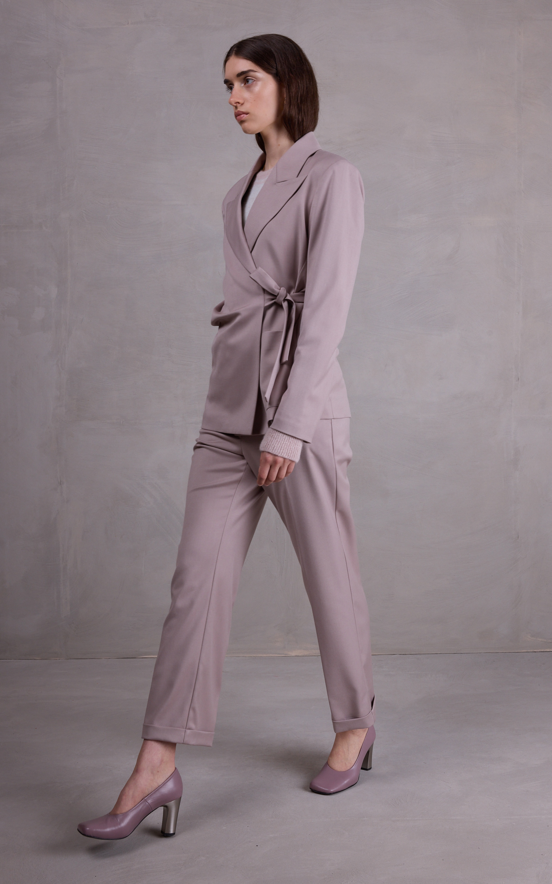 zoom in on Taupe Blazer image Taupe Blazer image