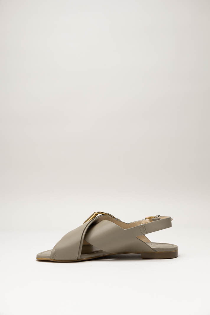 Kaki Sandaal plat image