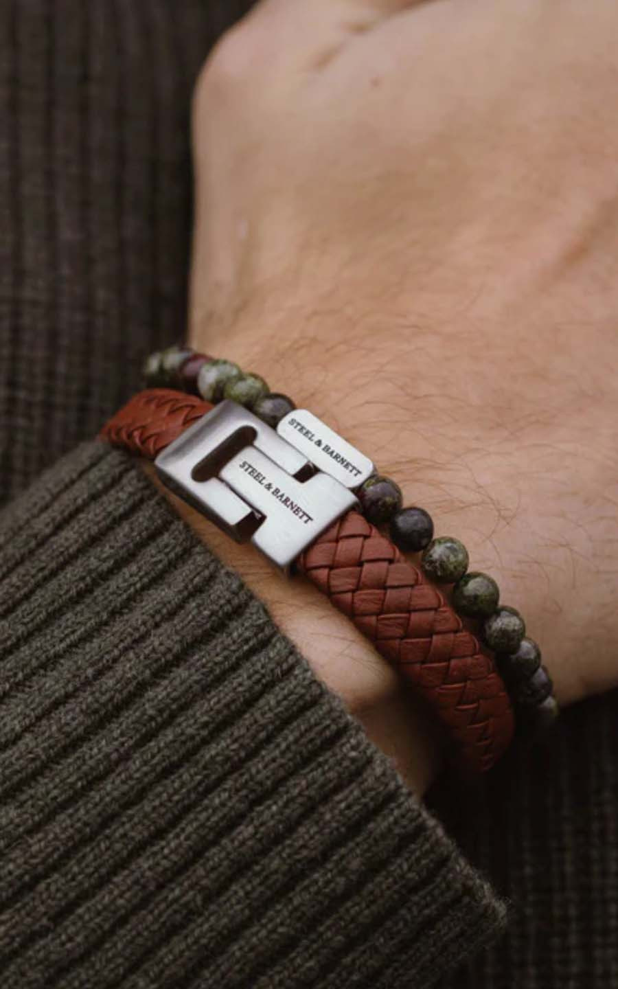 Cognac Armband