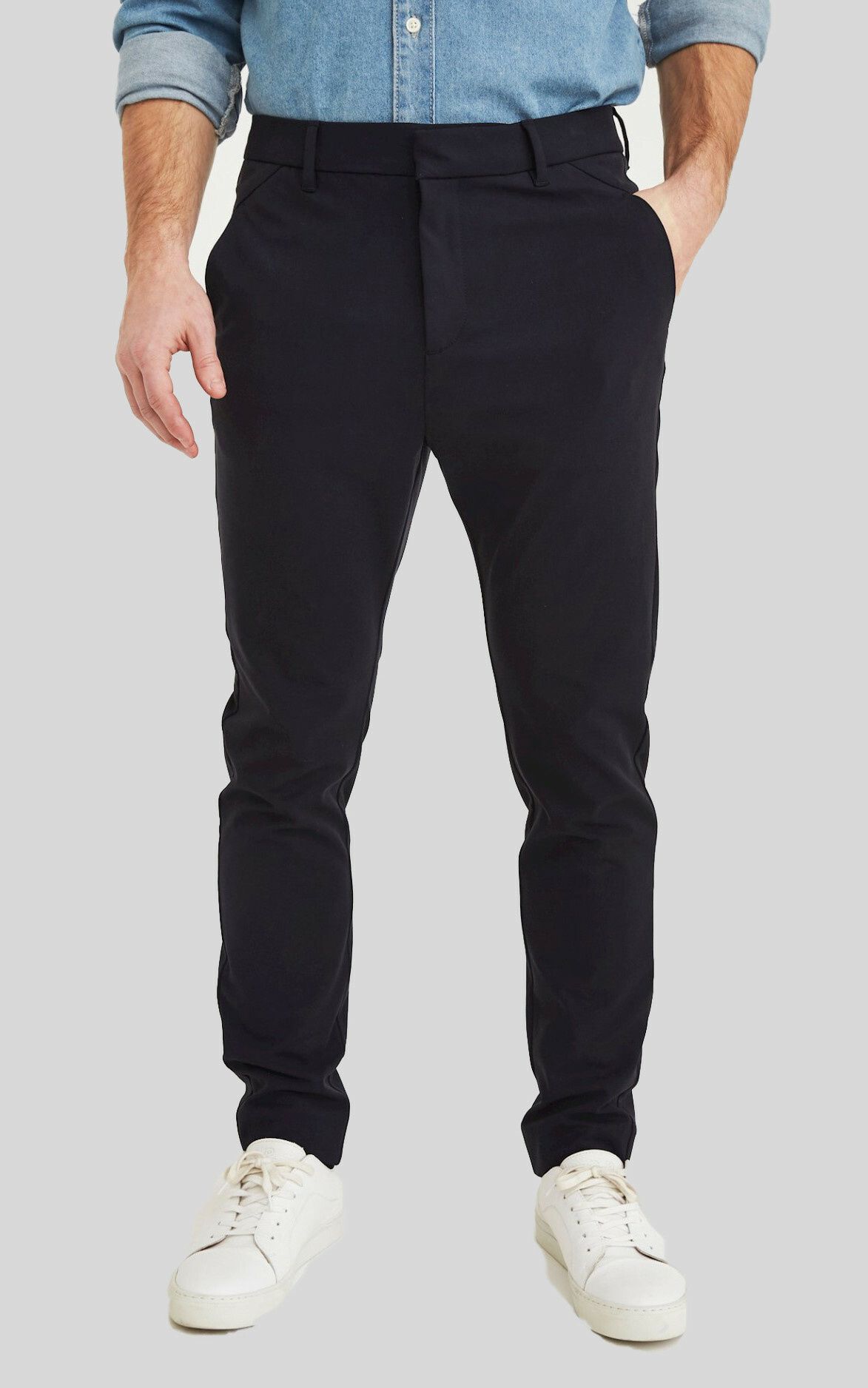 zoom in on Donkerblauw Broek image Donkerblauw Broek image