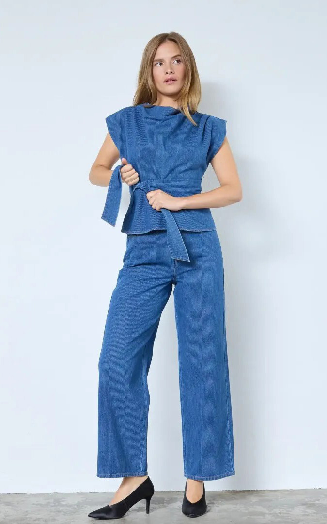 Blauw T-shirt/top image