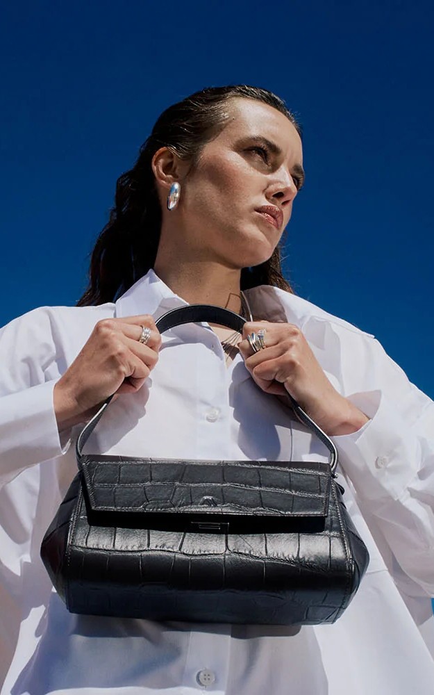 Zwart Cross body image