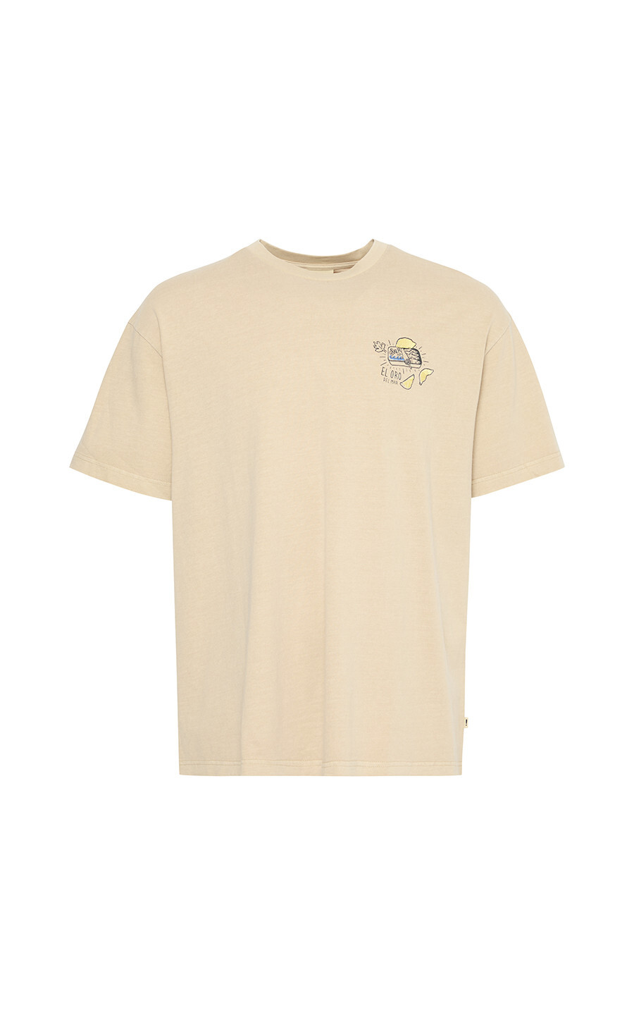 Donkerbeige T-shirt
