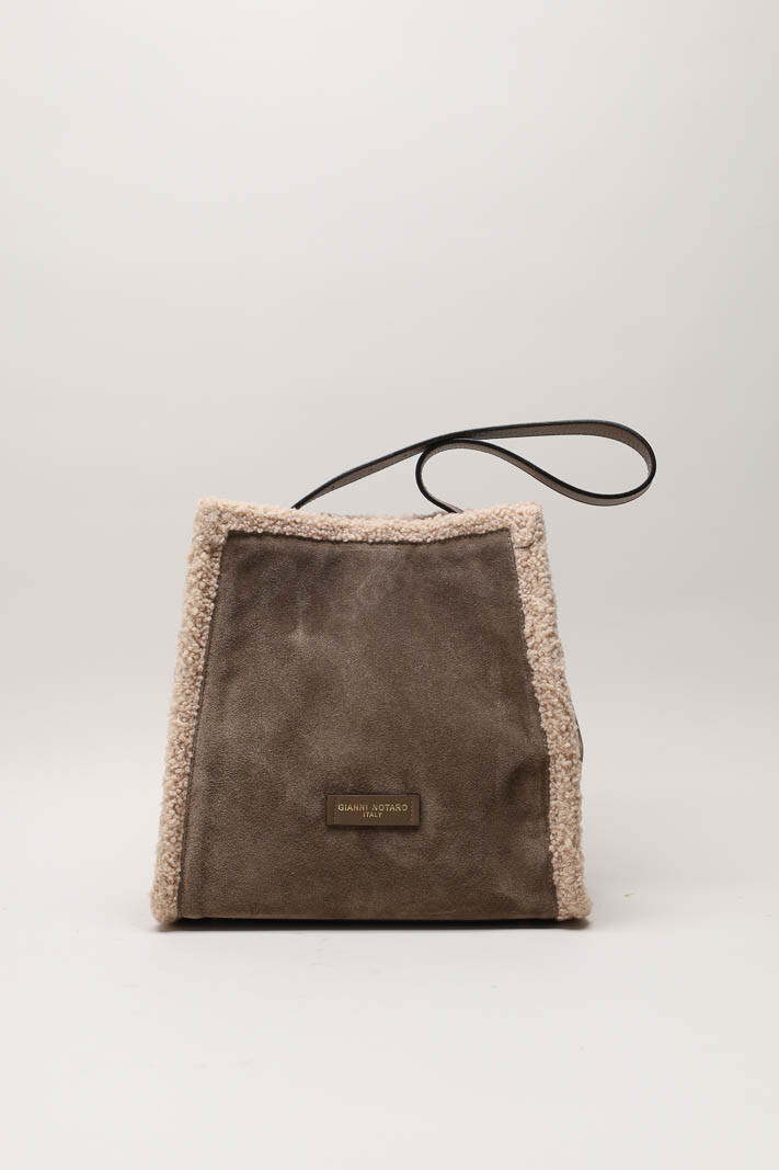 Taupe Handtas